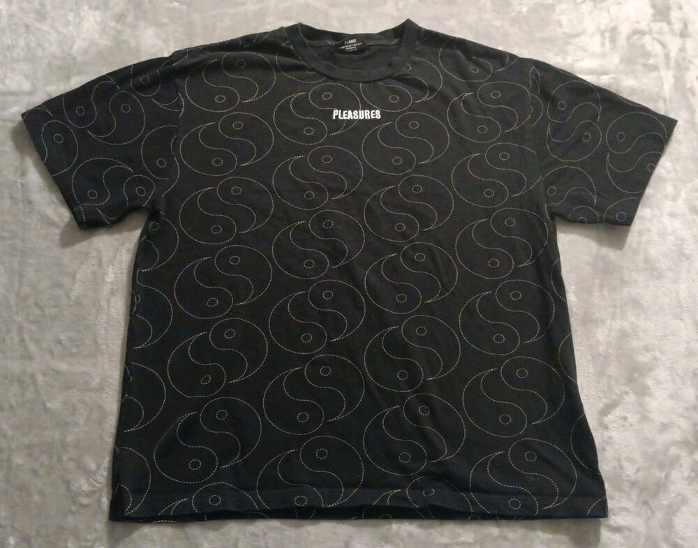 Pleasures Now Ying Yang Crewneck T Shirt Mens XL